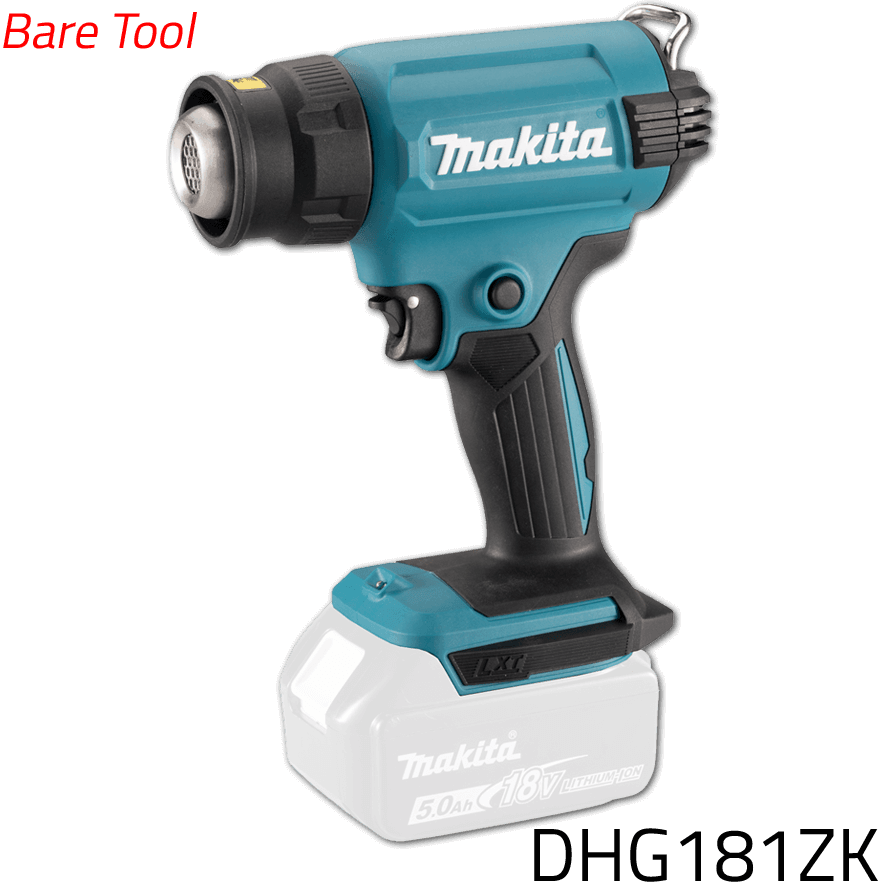 Makita DHG181ZK 18V LXT Cordless Heat Gun 550°C (Bare) - KHM Megatools Corp. Makita DHG181ZK 18V LXT Cordless Heat Gun 550°C (Bare) - KHM Megatools Corp.